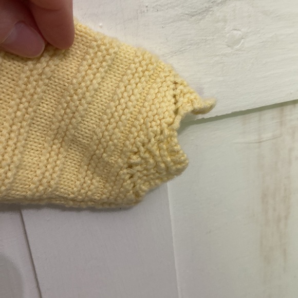 Toddler Girl Dress Yellow Floral Spring Flowers Size 80 - Picture 4 of 9